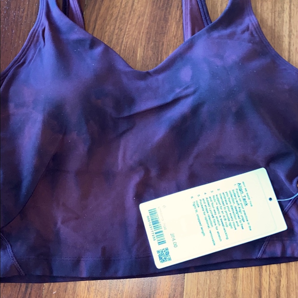 Lululemon Align Tank Diamond Dye Cassis